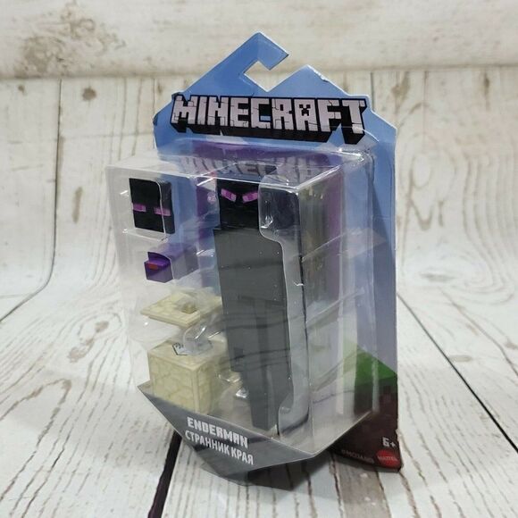 Mattel Mojang Minecraft Comic Maker Action Figure Enderman GCC23 - Picture 2 of 12